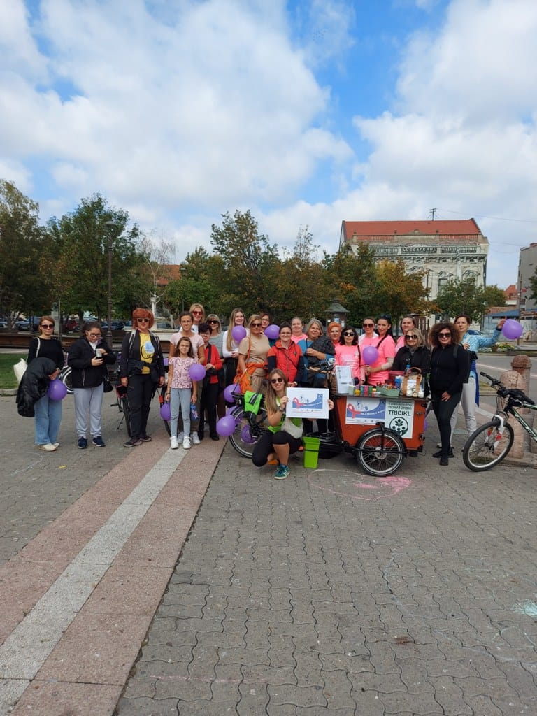 Daj pedalu raku - na trgu